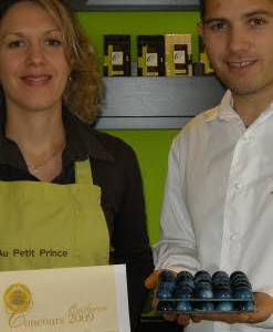 PRIX. MEDAILLE D’OR POUR LE BONBON TEMPETE DU PETIT PRINCE PRIX. MEDAILLE D’OR POUR LE BONBON TEMPETE DU PETIT PRINCE